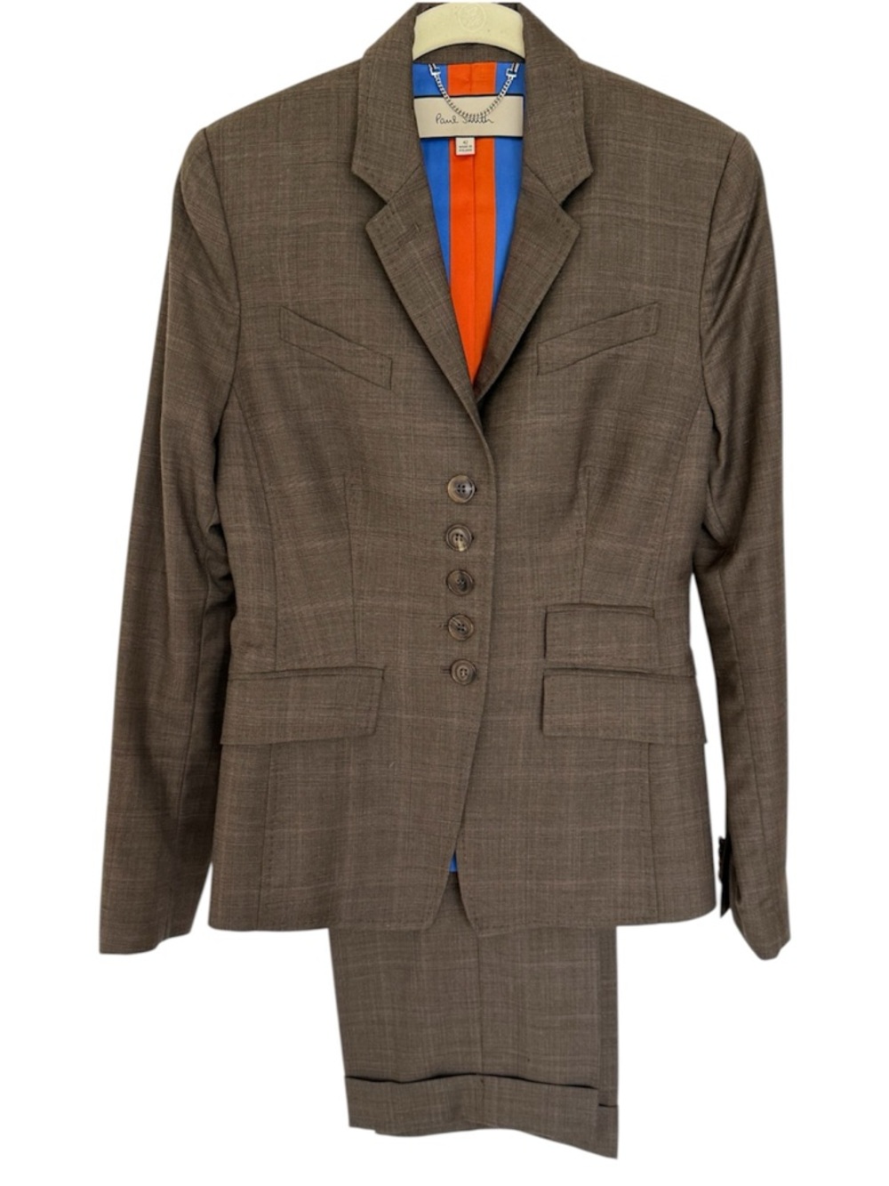 Paul Smith Women’s Brown Wool Suit